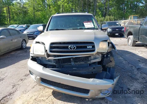 2004 Toyota Sequoia Sr5 V8 z USA, uszkodzony, nr VIN 5TDZT34A94S213809